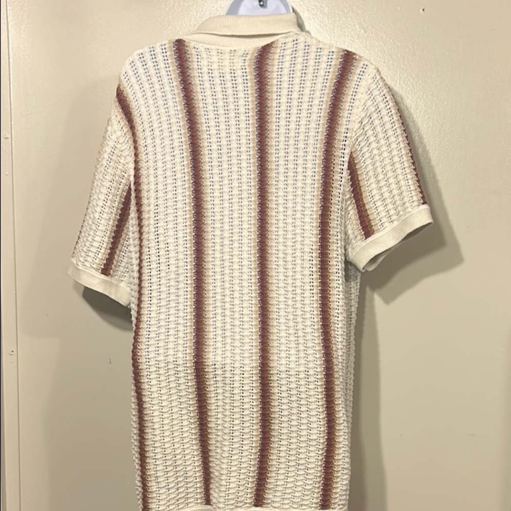 Aeropostale Cream Knit Sweater - Picture 3 of 5